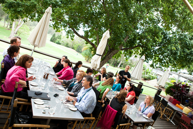 Outdoor Dining at Hillstone, St Lucia Outdoor Dining at Hillstone, St Lucia
