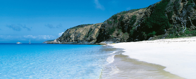 Wreck Beach, Keppel Island